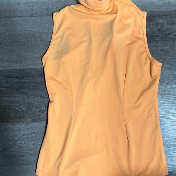 Jofit Orange Polo Tank Top - Picture 5 of 6